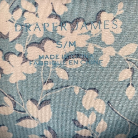 Draper James Sleeveless Ruffle Hem Blue & White dress, size S/M - Picture 11 of 16